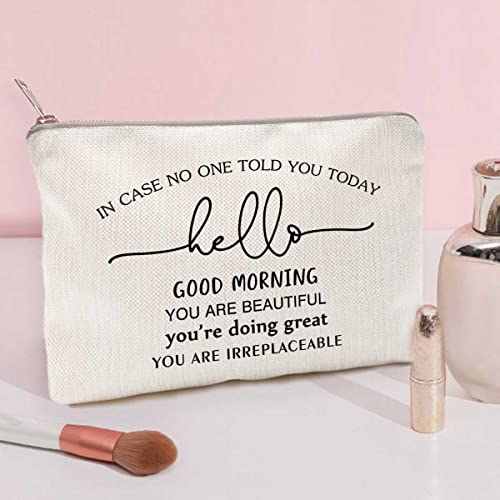 In Case No One Told You Today Pencils and Stuff Pencil Case Makeup Case Positivity Motivational Quotes Classroom Gift Classroom Positivity Quote