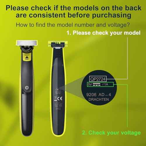 BENSN 5V1A Charger Compatible with Philips Norelco One Blade QP2724 QP2834 QP1924, Fit for Phillips QP6542 QP6552 QP4631 QP6507 QP6552 QP4530 MG5910 MG7910 MG9510 Electric Trimmer Charging Cord