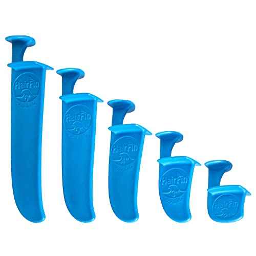 Original HairFin Hair Cutting Tools - As Seen On Shark Tank - Set of 5 Includes 2¡±, 3¡±, 4", 5" and 6¡± Haircut Guides for DIY and Self Home Haircuts - Made in USA