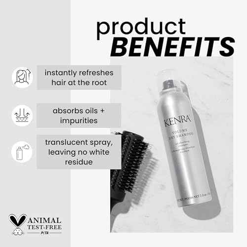Volume Dry Shampoo | Oil Absorbing Shampoo | Translucent, Volume-Enhancing Spray | Instantly Refreshes Hair At The Root | Absorbs Oils & Impurities | All Hair Types