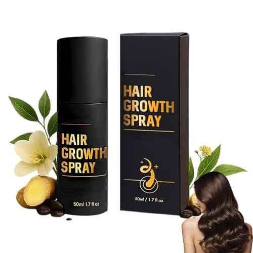Hair Growth, Hair Growth Spray, Promotes Thicker, Hair Thickening Spray with Natural Ingredients for All Hair Types, Fuller Hair For Women & Men - 1.7FL.OZ