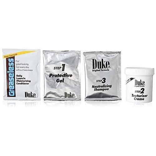 Duke Texturizing Creme Kit for Men Regular | Easy To Use for All Hair Types, 1 Count