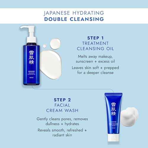 SEKKISEI Treatment Cleansing Oil, Facial Cleanser & Makeup Remover, 10.1 Ounce