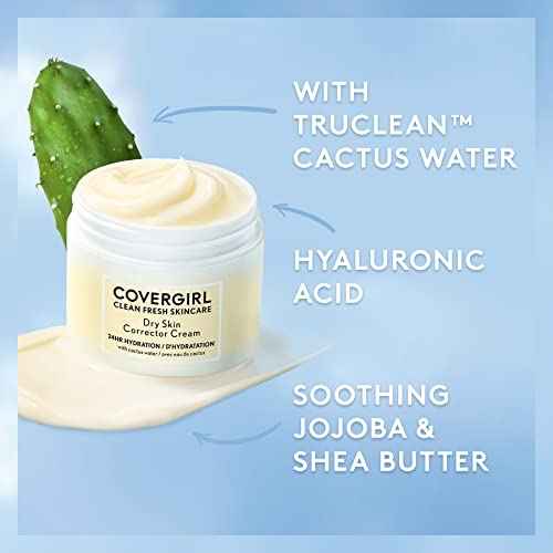 COVERGIRL Clean Fresh Skincare Dry Skin Corrector Cream 2.0 Oz