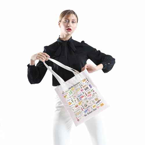 MINIGIU North Carolina Tote Bag - Perfect for Trips and Moving Gift