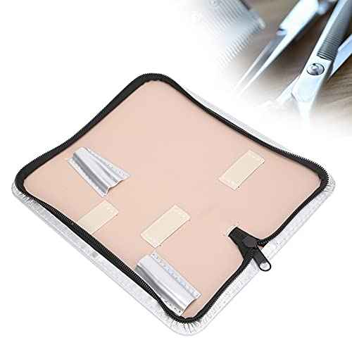 PU Leather Scissors Pouch, Hair Stylist Scissor Holder Pouch Cases for Hairdressers, Salon Tools Holster Bag, Portable Barber Shears Holder to Store & Better Protection of Hairdressing Tools