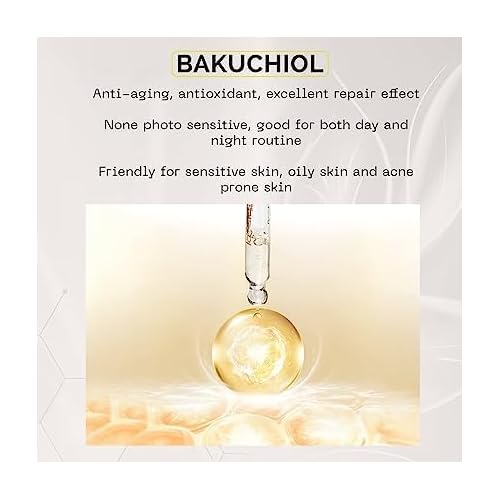 BAO Demeter Regenerating Halo Serum Oil | Bisabolol, Vitamin E, Bakuchiol & Squalane | Facial Serum for Wrinkles, Acne, Dryness & Finelines | Face Serum For All Skin Types (30 ML)