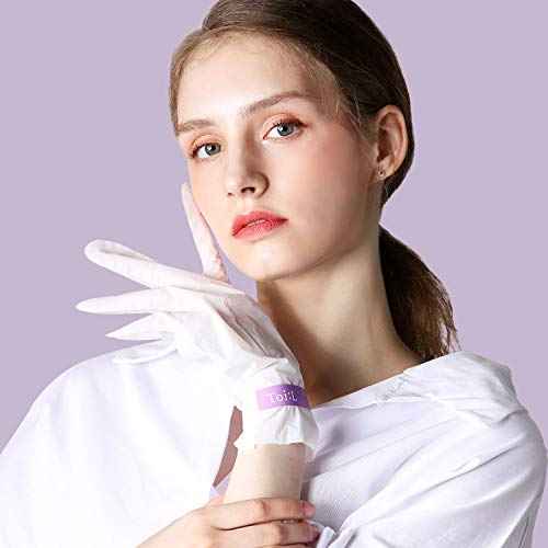 Extra Silky Hand Mask 5 Pairs, Korean Moisturizing Gloves for Dry Hands with White Truffle, Green Caviar & Peptides, Repairing Hand Care Treatment for Aging, Cracked, and Dry Skin, Stocking Stuffer