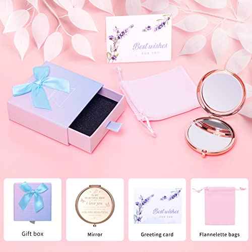 Gifts for Wife from Husband- I Love You Wife Gifts Compact Mirror- Romantic Gifts for Wife Anniversary - Wife Birthday Gifts from Husband for Mothers Day, Wedding, Valentines or Christmas