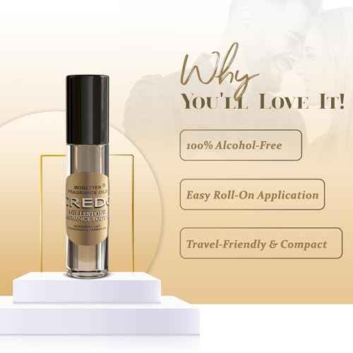 MOBETTER FRAGRANCE OILS Credo Millestone Unisex Body Oil 1/3 oz roll on Glass Bottle