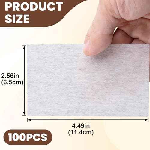 100pcs Hair Perm Papers, Breathable Salon End Papers for Hair Rollers, Disposable High Temperature Resistant Hair Curling Paper for Cold Hot Perms, Hair Styling Tools for Professional, Home