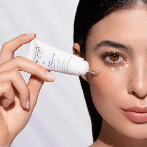 ANNEMARIE B?RLIND - NATU COLLAGEN Eye Serum - firming, refreshing and radiant eye care, with botanical collagen and plant-based protein, under eye serum, 0.50 Fl. Oz.