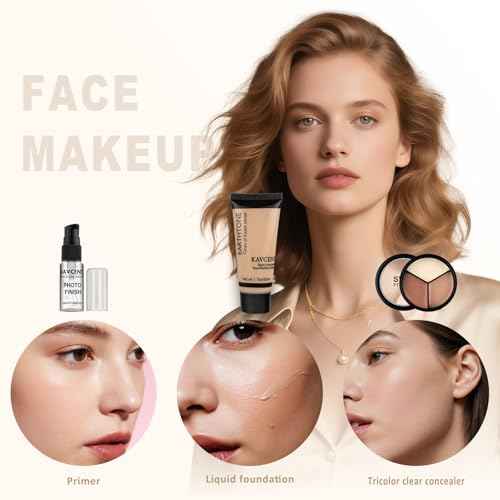 Makeup Set for Teens Makeup Kit for Women full Kit Foundation Eyeshadow Teenagers Makeup Gift Set for Teen Girls Women Christmas Makeup Kits for Teen 14-16