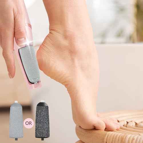 9 Pack Pedicures Replacement Heads for Haootadiy Pedi, Eelectric Tool Foot File, Pedi Replacement Roller Head fit Finishing Touch Pedi (Pedicure Tool Not Included)