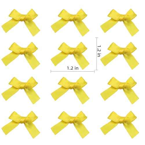 Mini Hair Bows 12Pcs, Satin Ribbon Hair Bows with Metal Clips, Hair Barrettes Clips for Baby Girls Infants and Toddlers