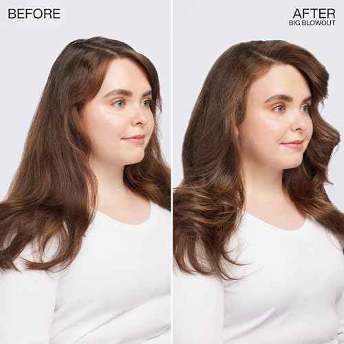 Redken Big Blowout Heat Protectant Gel - Provides All-Over Volume & Movement, Hair Shine & Frizz Control, Blowdry Gel For All Hair Types