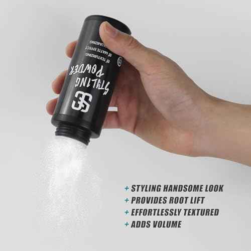 SOVONCARE Hair Styling Powder, Matte Natural Look for Men & Women, Hair Volumizer with Medium Hold, Long Lasting, Easy to Apply, No Sticky Residue, 1.05oz (Pack of 1)