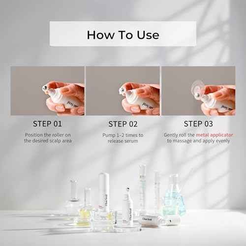 Revhan Scalp Serum for Hair Loss & Thinning ? Hair Growth Serum for Men & Women w/Salicylic Acid & Centella Asiatica ? Soothes Itchy, Irritated Scalp with Roll-On