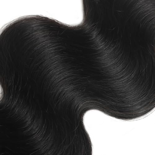 Caijuxing Human Braiding Hair 1 Bundle 100g Body Wave Bulk Human Hair for Braiding No Weft 12A Brazilian Virgin Curly Human Hair Extensions for Boho Braids 100% Remy Human Hair Extensions (26 Inch)