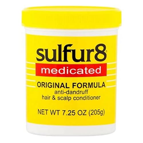 Sulfur-8 Original Conditioner Hair and Scalp Jar 7.25 Ounce (Pack of 6)