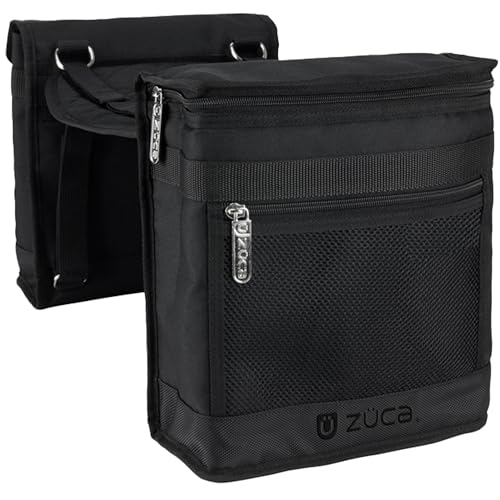 ZUCA Beauty Caddy with Built-in Seat Cushion (Black)