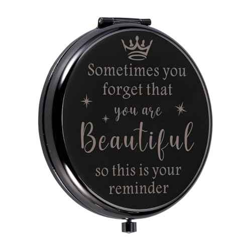 STVK Halloween Boo Basket Stuffers for Women, Gifts for College Girls, Inspirational Makeup Compact Mirror for Girls, Anxiety Relief Items, Birthday Gifts for Daughter, 7th 8th Grade School Supplies