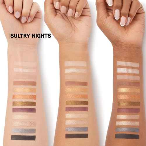 Physicians Formula Murumuru Butter Eyeshadow, 12-Shade Ultra-Creamy Palette with Murumuru & Tucuma Butters, Silky Soft Blendable Formula ? Sultry Nights