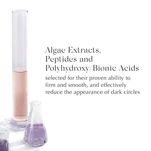 EXUVIANCE Bright Eyes Dark Circle Corrector Hydrating Eye Cream with Algae Extracts, Peptides, Polyhydroxy + Bionic Acids, Fragrance-Free, 15 g.
