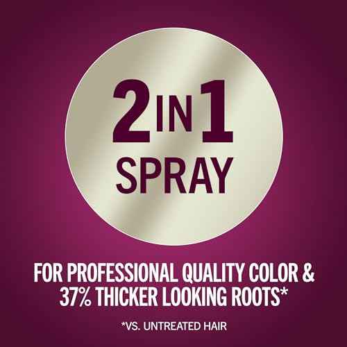 Schwarzkopf Keratin Root Temporary Hair Color Spray, Light Brown, Instant Gray Coverage, Thicker, Fuller-Looking Roots, Easy-to-Use, No Ammonia, Low Mess Application, Scalp Friendly