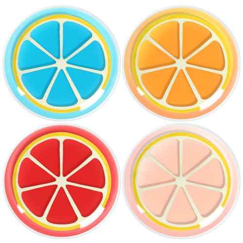 Reusable Gel Eye Ice Pack, Cooling Eye Masks for Eye Strain, Eye Swelling, Eye Redness, Puffy Eyes, Dark Circles, Smooth Fine Lines, and Eye Recover Surgery (Orange £¦ 4PCS)