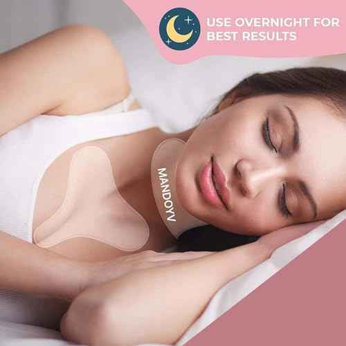 Neck Wrinkle Patches ? Silicone Pads for Chest & D?collet?, Reusable Anti Ageing Skincare Patches for Overnight Hydration & Wrinkle Smoothing ? 4 Pcs