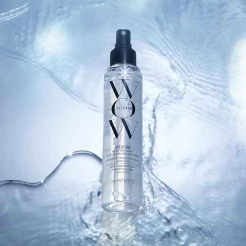 COLOR WOW Speed Dry Blow Dry Spray ? Cut Blow Dry Time by 30% | Heat Protectant, Prevent Breakage | Cruelty-Free & Gluten-Free