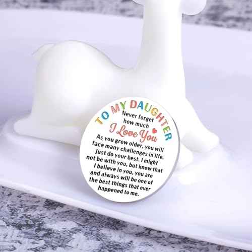 Stocking Stuffers for Teen Girls, Novelty Girls Accessories Pocket Hug, White Elephant Gifts, Inspirational To My Daughter from Mom Dad, Proud of You Present, Christmas Stocking stuffers Teens