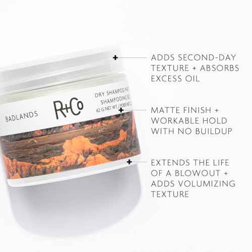 R+Co Badlands Dry Shampoo Paste | Adds Texture & Absorbs Oil with Matte Finish | Vegan + Cruelty-Free | 2.2oz