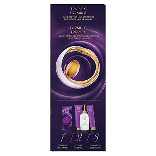 Clairol Age Defy Permanent Hair Dye, 4 Dark Brown Hair Color, Pack of 1