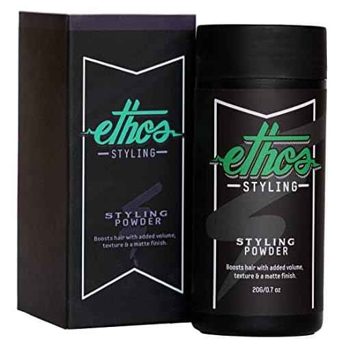 Texture Powder - Texturizing & Mattifying Hair Powder for Men - Grooming, Volumizing & Hair Styling Products for Extra Volume, Control & Strong All-Day Grip - Matte, Wavy Finish - 20g
