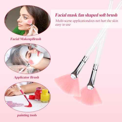 GRETJOB Professional Facial Bowls Set for Estheticians - 9 Pcs Mixing Bowls with Brush & Spatula | Facial Mask Mixing Kit for Spa & Home Use