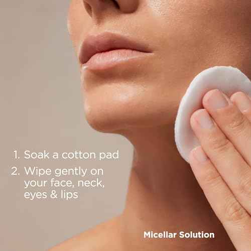 ISDIN Micellar 4-in-1 Facial Cleansing Water Solution - Hydrating and Cleansing Toner and Makeup Remover for Sensitive Skin, 13.5 FL OZ