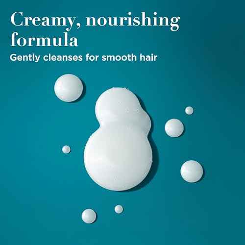 OGX Nourishing + Coconut Milk Moisturizing Shampoo, Hydrating & Restoring Shampoo Moisturizes for Soft Hair After the First Use, Paraben-Free, Sulfate-Free Surfactants, 13 fl. oz