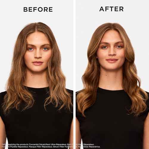 Kerastase Premiere Anti-Frizz Hair Repair Serum For Breakage & All Damaged Hair Types - Intense Bond Repair & Strengthening, Smooths with Frizz Control