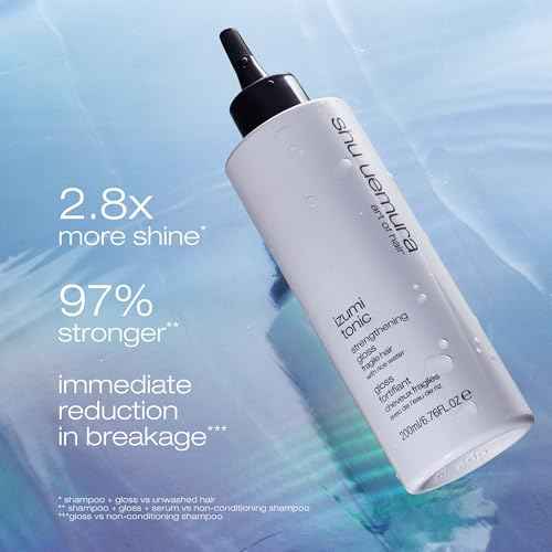 shu uemura art of hair Izumi Tonic Strengthening Gloss - Reduces Breakage and Adds Shine, Nourishes with Japanese Rice Water