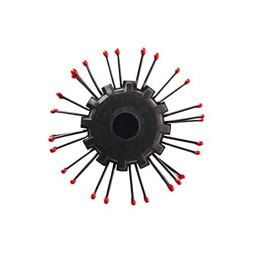 Cricket Static Free RPM 12 Row Round Hair Brush - Curling, Blow Drying, Detangling and Styling Wet or Dry, Suitable for All Hair Types