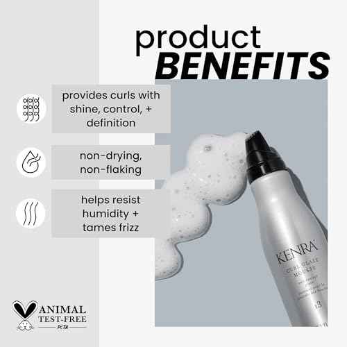 Curl Glaze Mousse 13 | Curl Control Glaze | Provides Frizz Control & Humidity Resistance | All Hair Types