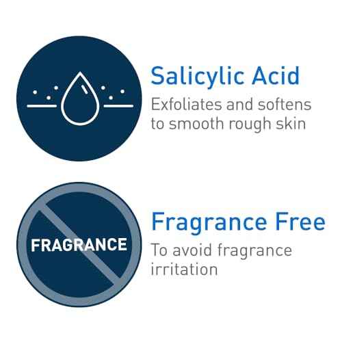 CeraVe SA Lotion for Rough & Bumpy Skin, Vitamin D, Hyaluronic Acid, Lactic Acid & Salicylic Acid Lotion, Fragrance Free & Allergy Tested, 8 Ounce
