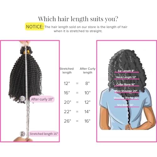 Invisible 4C Afro Kinky Curly Tape in Hair Extensions for Black Women Niawigs Black Color Real Human Hair Tape ins, 40PCS Double Sided PU Skin Weft 16 Inches