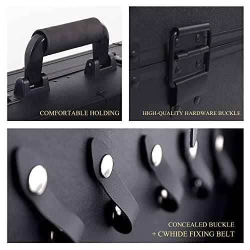 Barber Cases for Clippers and Supplies, Hair Scissors Trimmer Organizer, Salon Hair Grooming Hard Travel Suitcase, Shrink DesignTransformers,Aviationmaterial,Lightweight&Portable