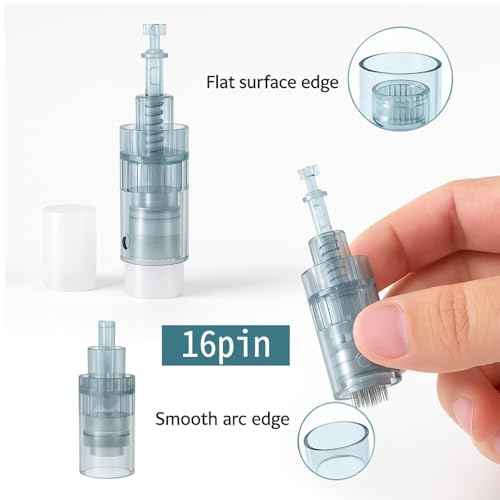 10 Pcs Microneedling Cartridges, 0.25mm, 16 Pins & 36 Pins for Dr. Pen M8 & M7S ? Skin Rejuvenation, Anti-Aging, Professional Use (16-Pin)