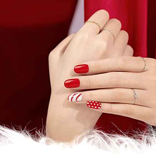 RARJSM Black White Gel Nail Polish Red Nail Polish Set Soak Off Gel Polish 3PCS 7.5ML UV LED Curing Required NailPolish Nail Art French Manicure DIY at Home