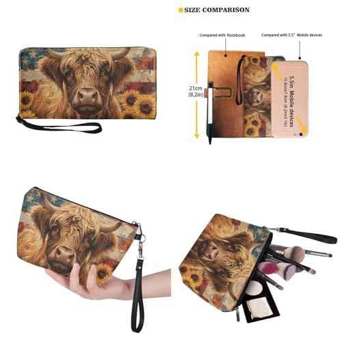 3PCS Tote Bag with Wallet, Purse and Wallet Set for Women Large Top Handle Purse Casual Satchel Handbag
