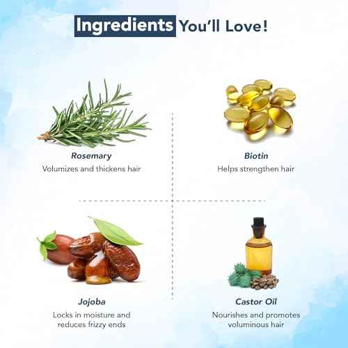 Botanic Hearth 100% Pure Rosemary Oil For Hair Growth | Infused with Biotin, Jojoba & Castor Oil | Hair Oil Repairs Dry Damaged Hair, Strengthening, Healthier - Hair Tonic, 2fl oz
